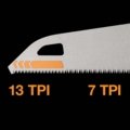 Pro Power Tooth Coarse-cut rokas zāģis (55 cm, 7 TPI)